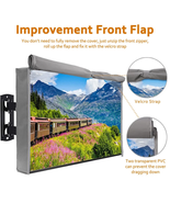 Weatherproof Outdoor TV Cover Fitted Protector Waterproof Television Fla... - $58.69 CAD+