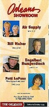 Kenny Rogers,  Paul Anka, Engelbert Humperdink Orleans Hotel Vegas Promo Card - $3.95