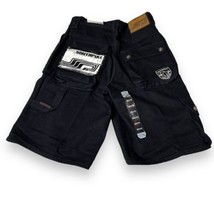 90s VTG NWT SOUTHPOLE Carpenter JEAN SHORTS 32 Wide Hip Hop Logo Y2K Baggy - £34.84 GBP