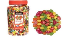 Kirkland Jelly Belly Jar 49 Flavors, 4 Lb Jar - £29.15 GBP