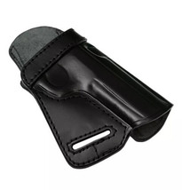 SOB Fits Sig P220 Leather Small Of The Back Belt Holster Open top. RH Draw. - £47.08 GBP