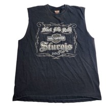 Harley Davidson Black Hills Rally 2012 Hill City South Dakota Sleeveless... - $29.65