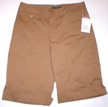 NWT Ralph Lauren Golf Shorts Womens 8 NWT $125 Brown  - £23.97 GBP