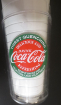 Drink Coca-Cola Thrist Quencing  Thermo Double Wall  22oz Plastic Tumbler - £5.12 GBP