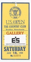 1988 US Open Golf TIcket 3rd round Saturday 6 18 88 Curtis Strange - £225.49 GBP
