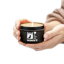 Customizable Tin Candles: Natural Coconut Soy Wax, 5 Fragrances, 3 Tin Colors, M - £11.40 GBP+