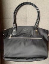 MZ WALLACE Small bedford  Moto tote Crossbody Satchel ~NWT~ Black - £190.73 GBP