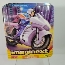 Imaginext Highway Patrol Officer Motorcycle Fisher Price Sealed 2002 Pol... - $20.56