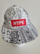 HYPE Snapback Trucker Hat Baseball Adjustable Paisley Prime Threads - £6.37 GBP