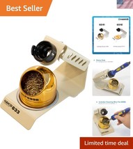 Sturdy Lightweight Soldering Iron Stand with Integrated Cleaning Wire Pot - $40.50