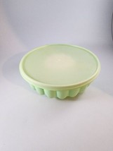 Vintage Tupperware 3 Piece Jello Mold Ice Ring Mint Green 1202 1201 1203 Holiday - £7.11 GBP