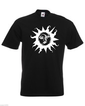 Mens T-Shirt Sun &amp; Moon, Ethical Symbol tShirt, Crescent Day Night Joga Tshirt - £19.94 GBP