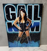 Gail Kim Clouds Night Sky Signed Autograph 8x10 Wwe Tna Aew Nwa Wcw Roh - £14.45 GBP