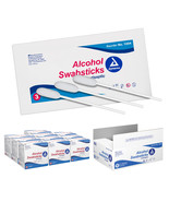 Dynarex Alcohol Swabsticks Medical-Grade and Sanitizing Saturated with 7... - $22.49 CAD