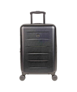 CARRY ON LUGGAGE SUITCASE WITH CUP HOLDER HARD SHELL SUIT CASE CABIN BAG... - £78.65 GBP
