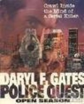 DARYL F. GATES POLICE QUEST IV OPEN SEASON VIDEO GAME CD-ROM (CD-ROM, 19... - $48.50