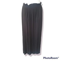 Asos Black Ruffle Top Maxi Skirt sz 2 - £15.52 GBP