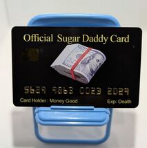 Aromabug Funny Fake Bankcards: 8 PACK. OFFICIAL SUGAR DADDY CARDS: Free ... - $19.75