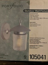 Portfolio Outdoor Wall Light Fixture 105041 - £7.60 GBP