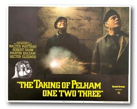 &quot;The Taking Of Pelham One Two Three&quot; Original 11x14 Authentic Lobby Card 1974 #3 - £26.83 GBP