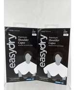 (2) Vytal Easydry Premium Shoulder Capes, 22&quot; x 30&quot; ￼3 Capes White Absor... - $50.13 MXN