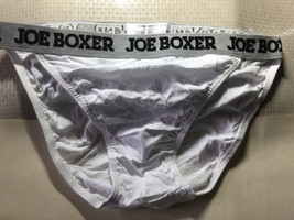 L (36&quot;- 38&quot;) Vintage JOE BOXER String Men&#39;s Lo Rise Bikini Briefs Fits 3... - £22.27 GBP