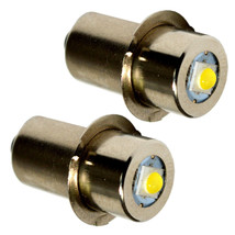 2-Pack High Power Bulb 3W LED for Makita BML185 ML140-ML143 ML184 Flashl... - £33.46 GBP