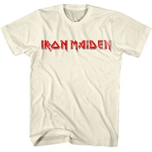 Iron Maiden Vintage Logo Men&#39;s T Shirt - £35.17 GBP+