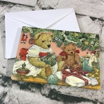 Vintage 1995 Christmas Cards Teddy Bear Lot Of 7 Wishing You Joys Of The... - £11.15 GBP