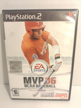 Sony Playstation 2 MVP 2006 NCAA Baseball PS2 06 Tested - £7.50 GBP