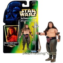 Yr 1997 Star Wars Power of The Force Figure Rancor Keeper MALAKILI + Vib... - $34.99