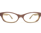 Paul Smith Brille Rahmen PS-235 Yl / GD Lila Brown Gold Cat Eye 50-16-138 - $121.57
