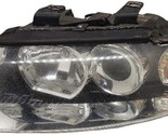 Driver Headlight Excluding Convertible Halogen Fits 02-05 AUDI A4 421639 - £49.27 GBP