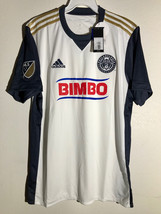 Adidas Mls Philadelphia Union White Men&#39;s Jersey M - £15.56 GBP