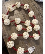 Hobby Lobby Christmas Faux Popcorn And Beaded Garland - €21,29 EUR