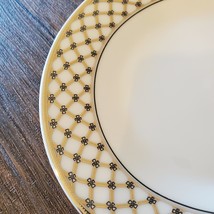 Porcelain Blue and Gold Plates, set of 2, Joseph Sedgh, Side Salad Plate image 3