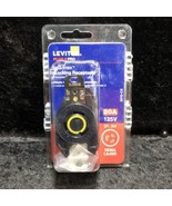 Leviton 20 Amp 3-Wire Nylon Single Outlet, Black L5V-20R / 2310 NEW - $4.94