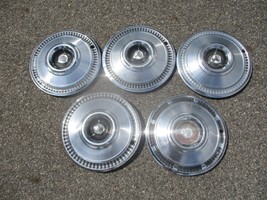 Genuine 1965 Dodge Polara Coronet 14 inch hubcaps wheel covers - £43.61 GBP