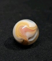 Beautiful Vintage Marble Orange Peach Pink Cream Swirls  - $144.75 MXN