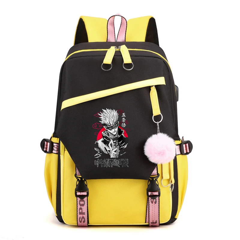 Anime Jujutsu Kaisen Backpacks Women Harajuku Sac A Dos Backpack Men School Bags - $115.60