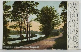 NY Oswego Rive and East River Road 1907 to Williamsport Pa Postcard P2 - £5.55 GBP