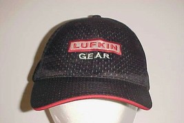 Lufkin Gear Texas Adult Unisex Black Red White Cap One Size New - $18.32