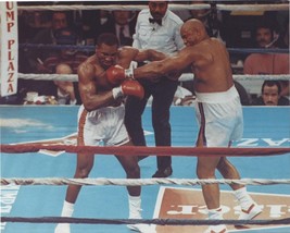 Evander Holyfield Vs George Foreman 8X10 Photo Boxing Picture - £3.90 GBP