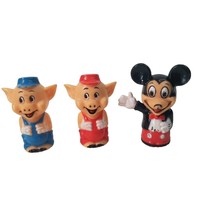 Vintage Little Pigs Mickey Disneyland Playmates Train Set 1986 Replacement Parts - £11.72 GBP