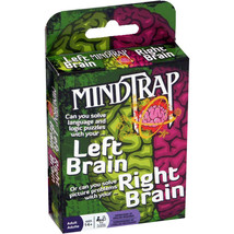 Mindtrap Cards Left Brain Right Brain Card Game - £21.94 GBP