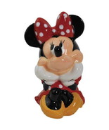 Walt Disney&#39;s Minnie Mouse Sitting Figure Ceramic Coin Bank/Money Box NE... - £22.93 GBP