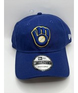2022 Milwaukee Brewers New Era MLB 9TWENTY Adjustable Strapback Hat Dad Cap - £15.76 GBP