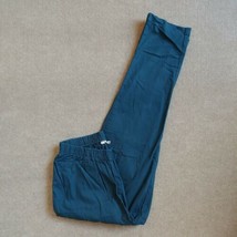 Woman Within Chino Pants Womens Sz 12W Forest Green Tapered Elastic Waist NWOT - £17.22 GBP