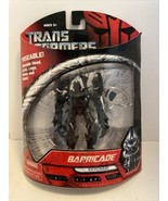 The Transformers Movie Decepticon BARRICADE Keychain Hasbro 2007 - $19.75