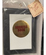 Crafter&#39;s Pride Address Book 5 3/4&quot; X 7 3/4&quot; w/Free 14 Count Vinyl-Weave... - $227.20 MXN